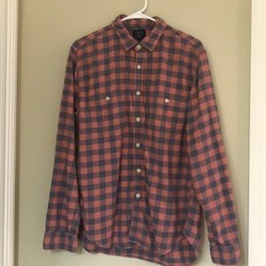 JCREW - Men’s Flannel Shirt - LARGE